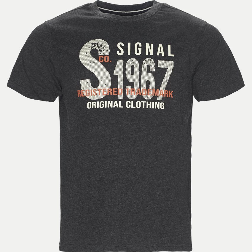 Signal T-shirts COOPER LOGO CHARCOAL MEL.